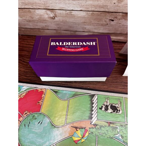Balderdash Board Game Vintage‎ Original 1984 Hilarious Bluffing Game - Picture 5 of 8